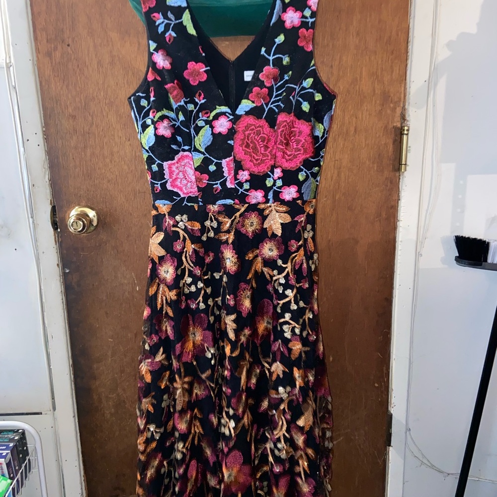 Dress The Population Floral Dress